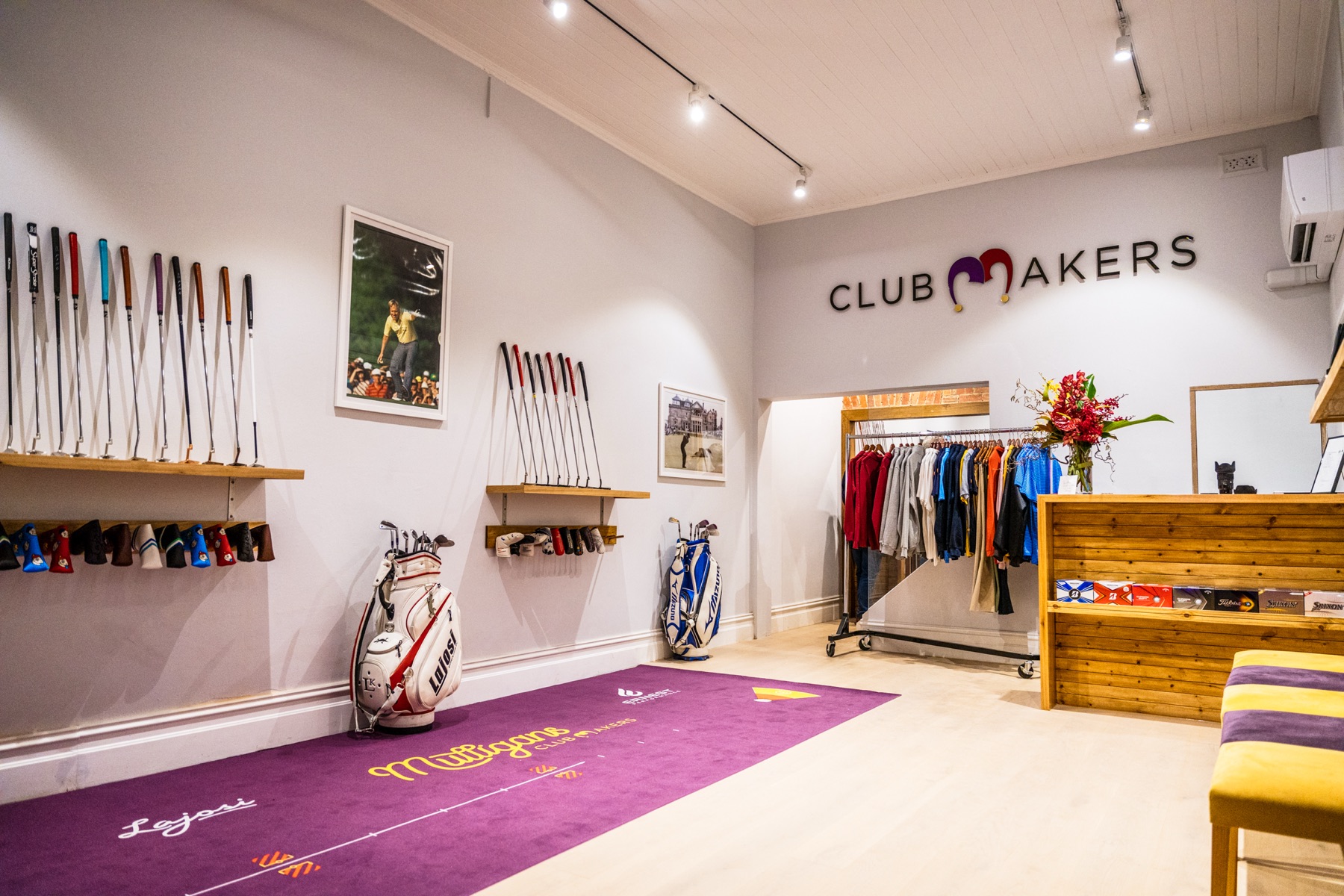 Mulligans shop interior