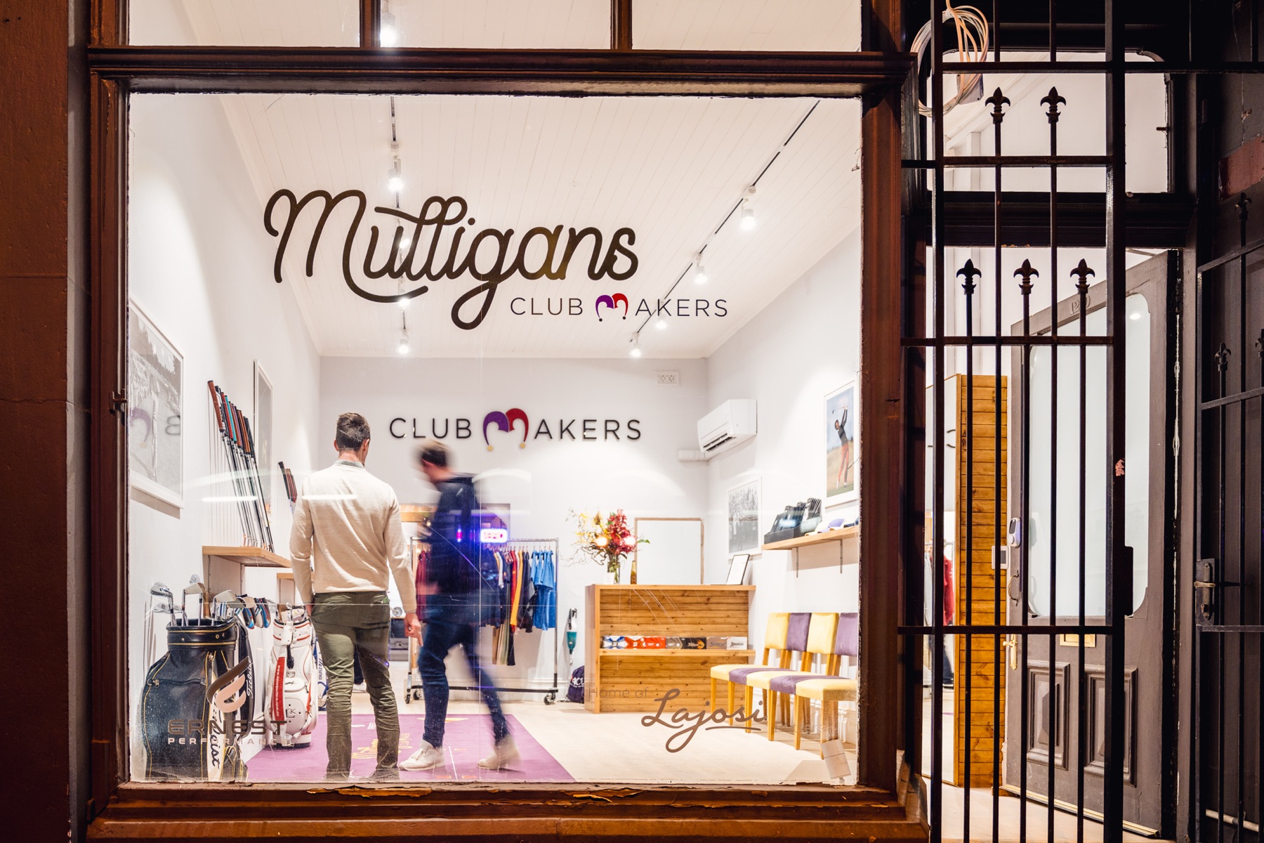 Mulligans Clubmakers shopfront, Armadale